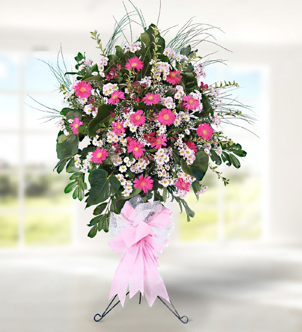 Pembe Beyaz Ferforje